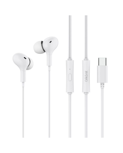 Qulaqlıq Celebrat D13 Type-C In Ear White