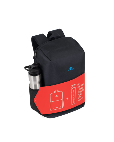 Bel çantası Rivacase 8068 Black 15.6” + Bottle