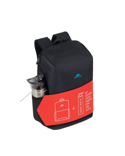 Bel çantası Rivacase 8068 Black 15.6” + Bottle
