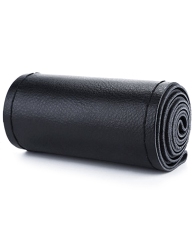Car Steering Wheel Covers 38cm Plain Style / Black