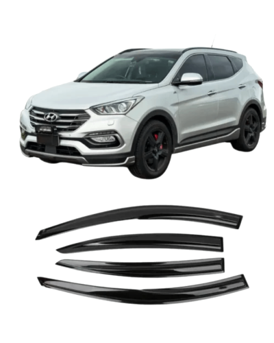 Şüşə üçün qoruyucu deflektor Hyundai Santa Fe 2013-2017