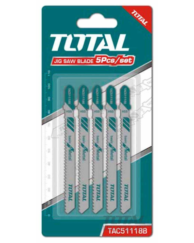Lobzik Mişari Total Tac51118B/5 Pcs