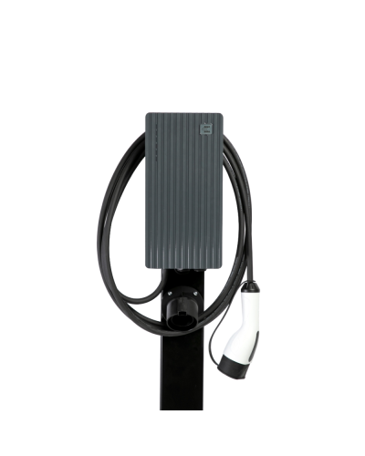 Teltonika EV charger 7.4kW with Type 2 CABLE 5m - Slate Grey / EVC1010P1000