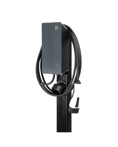 Teltonika EV charger 7.4kW with Type 2 CABLE 5m - Slate Grey / EVC1010P1000