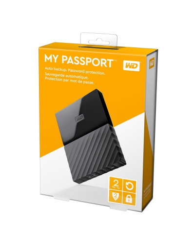 WD Ext. HDD 2Tb My Passport Black