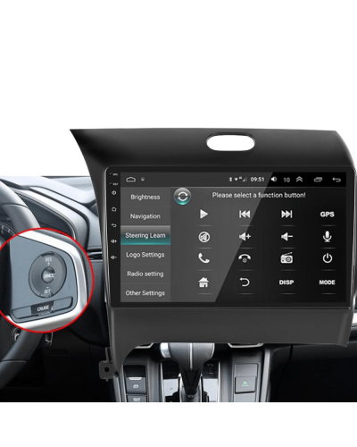IFEE Android Car Monitor DSP & Carplay 2/32 GB KIA K3 2015