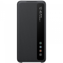 Qoruyucu örtük Samsung S20 Clear View Cover Black EF-ZG980CBEGRU