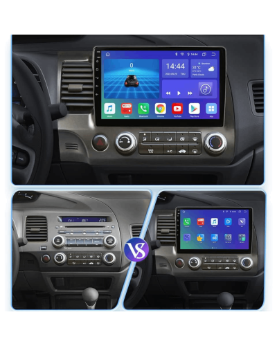 IFEE Android Car Monitor DSP & Carplay 2/32 GB Honda Civic 2007-2011
