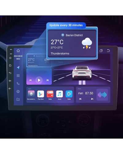 IFEE Android Car Monitor DSP & Carplay 2/32 GB Honda Civic 2007-2011