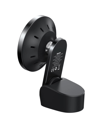 Big Car Mount Wireless Charger Black / WXJN-01