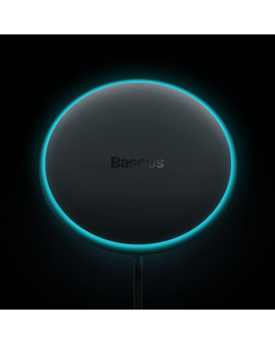 Baseus CW01 Magnetic Wireless Car Charger 40W (15W + USB-A 25W) Black / SUCX040001