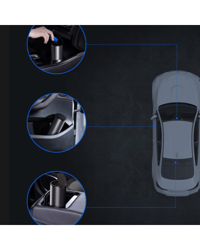 Baseus Car-Mounted Trash Can / CRLJT-01