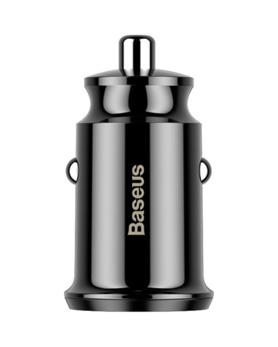 Baseus Grain Car Charger Black / CCALL-ML01