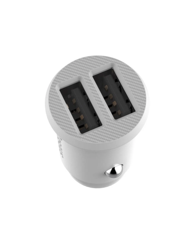 Baseus Grain Car Charger White / CCALL-ML02