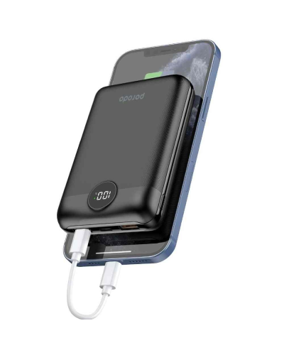 Powerbank Porodo Super Compact 20000 mAh PD 20W QC3.0 Black