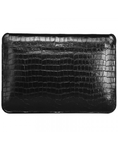 Çexol Wiwu 13.3” Skin Croco Geniunie Leather Black