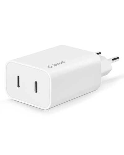 Ttec SmartCharger Duo PD 40W Travel White / 2SCS27B
