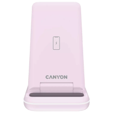 Canyon Wireless Charger 3 in 1 Pink CNS-WCS304IP