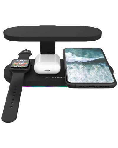 Canyon Wireless Charger 5in1 Black CNS-WCS501B