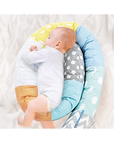 Tırtırlı yastıq göy Babyjem 8681049225337