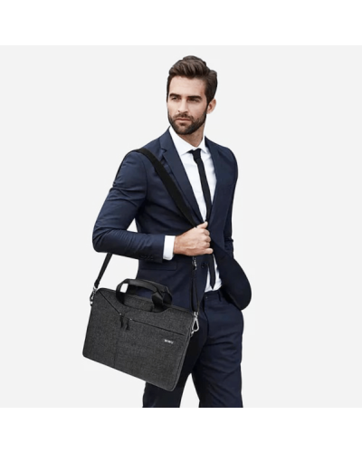 Notbuk çantası Wiwu 15.6” City Commuter Black