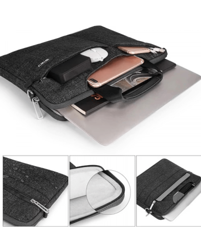 Notbuk çantası Wiwu 15.6” City Commuter Black