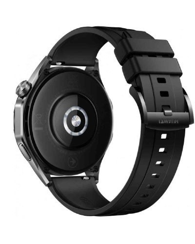 HUAWEI Watch GT 4 46MM Phoinix-B19F Black W/Black Fluoroelastomer 55020BGT