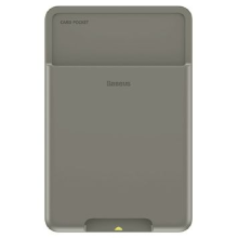 Baseus Stick Silicone Card Bag Dark Grey ACKD-A0G