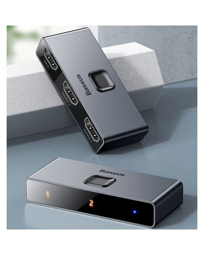 Baseus Matrix HDMI Splintter Space Gray / CAHUB-BC0G