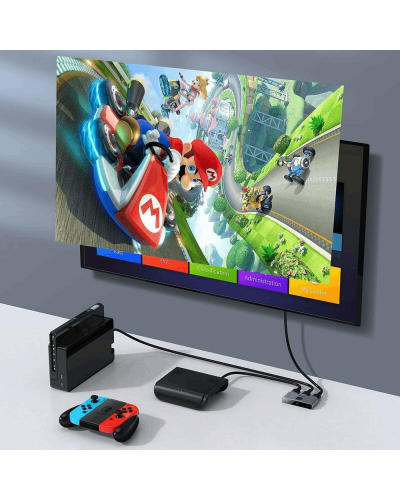Baseus Matrix HDMI Splintter Space Gray / CAHUB-BC0G