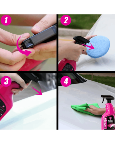 Flamingo Carnauba Spray Wax 500 ml / F300