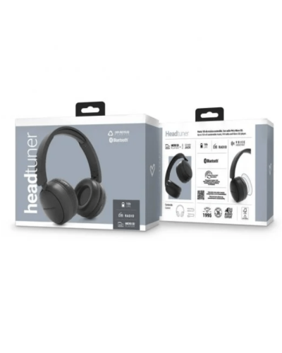 Qulaqlıq Headphones Energy Sistem Headtuner W/FM Graphite 457618