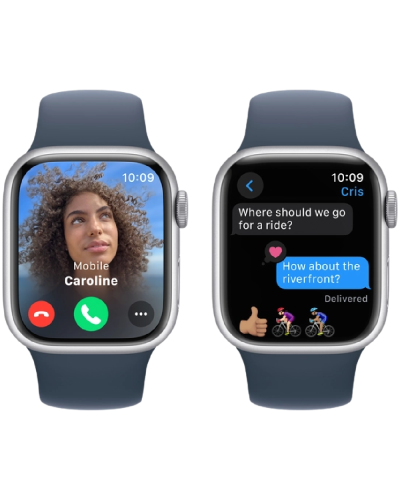 Apple 41mm Storm Blue Sport Band M/L / MT2X3ZM/A