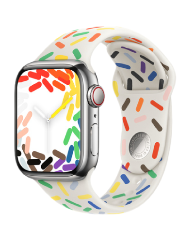 Apple 41mm Pride Edition Sport Band M/L / MUQ23ZM/A
