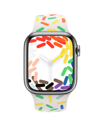 Apple 45mm Pride Edition Sport Band M/L / MUQ43ZM/A