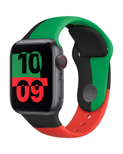 Apple 40mm Black Unity Sport Band M/L /MUQ63ZM/A