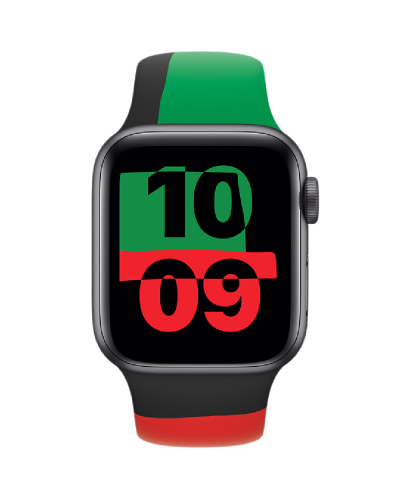 Apple 40mm Black Unity Sport Band M/L /MUQ63ZM/A