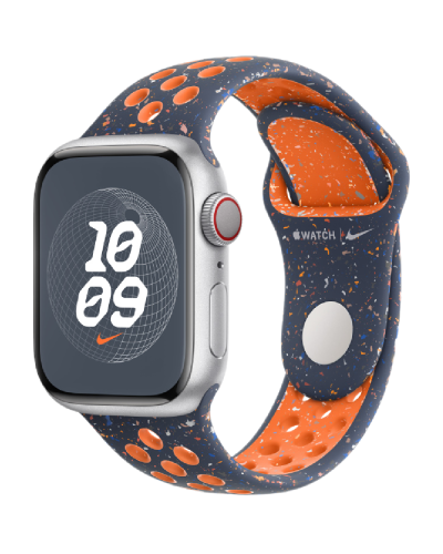 Apple 41mm Blue Flame Nike Sport Band M/L / MUUU3ZM/A