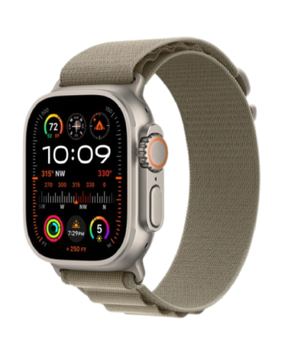 Apple 49mm Olive Alpine Loop Medium / MT5U3ZM/A