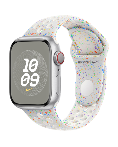 Apple 45mm Pure Platinum Nike Sport Band M/L / MUV13ZM/A