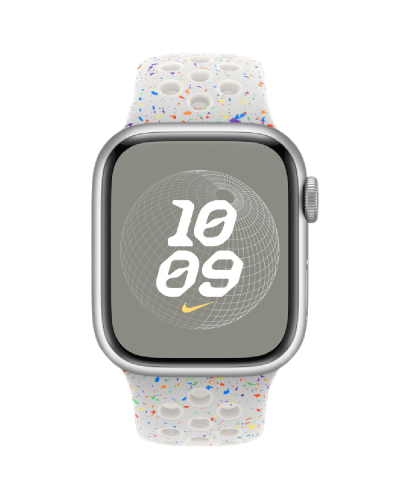Apple 45mm Pure Platinum Nike Sport Band M/L / MUV13ZM/A