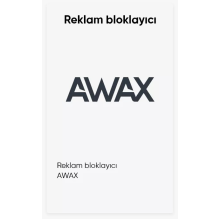 Reklam bloklayıcı Awax ömürlük