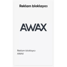 Reklam bloklayıcı Awax ömürlük