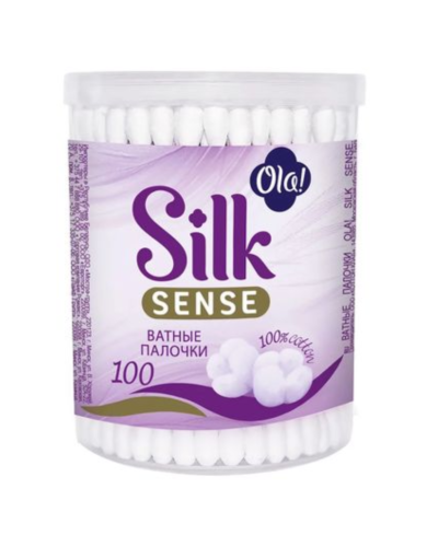 Pambıq çubuqları Ola! Silk Sense 100 ədəd 4670016720344