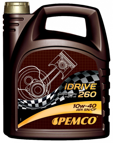 Mühərrik yağı Pemco Idrive 260 SAE 10W-40 5L Special