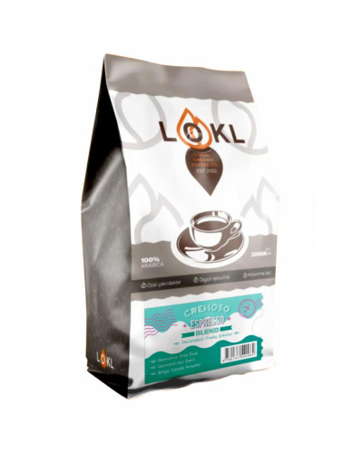 Qəhvə Lokl Cremoso Espresso Blend 200 qr (Dən)