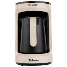 Qəhvədəmləyən Schafer Kahvecim  Automatic Krem 8699131770665