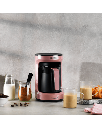 Qəhvədəmləyən Schafer Kahvecim S Automatic Milk Rosegold 8699131793725