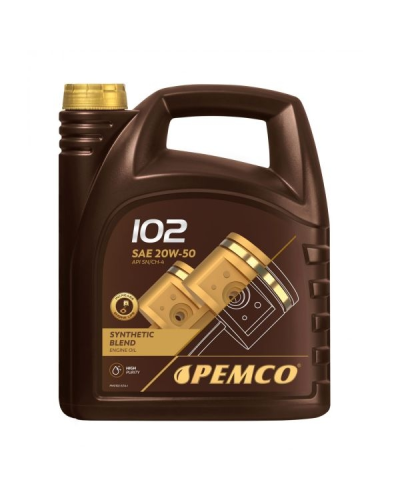 Mühərrik yağı Pemco Idrive 102 SAE 20W-50 5L Special