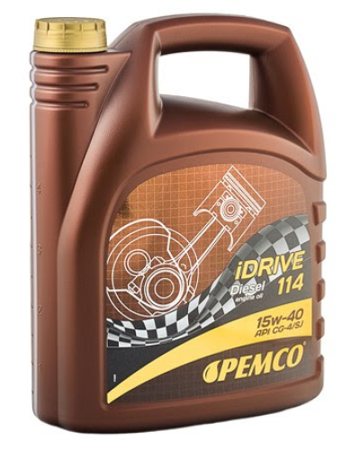 Mühərrik yağı Pemco Idrıve 114 SAE 15W-40 5L Special
